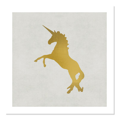 Licorne 2, impression sur papier
