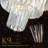 7 - Light Dimmable Tiered Chandelier-309487470