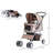 Foldable Pet Stroller-54375251