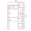 Bureau, cinq tablettes, deux tablettes supérieures-929051848