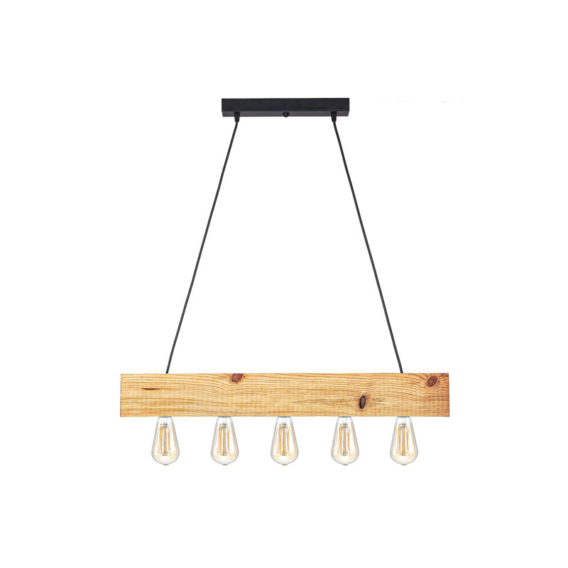 Kepler 5 - Light Kitchen Island Pendant, Natural