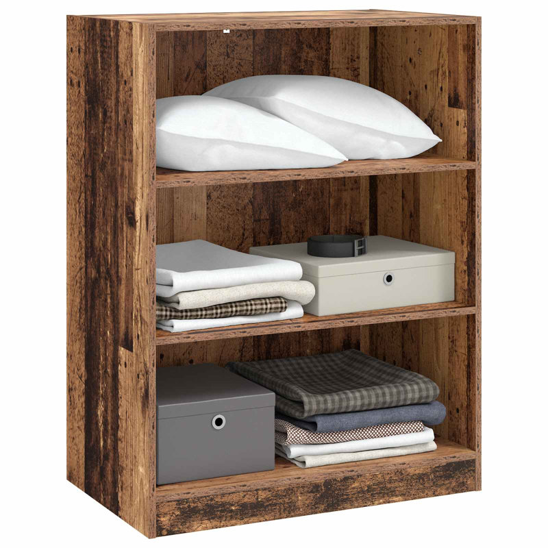 Engineered Wood Wardrobe, Old Wood