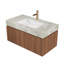 36" Wall-Mounted Single Bathroom Vanity with Sink-1455300847