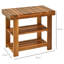 Solid Wood Storage Bench