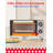 Betty Crocker 9L Toaster Oven, 2-Slice Toaster with Chrome Plated Front, Stainless Steel Handle