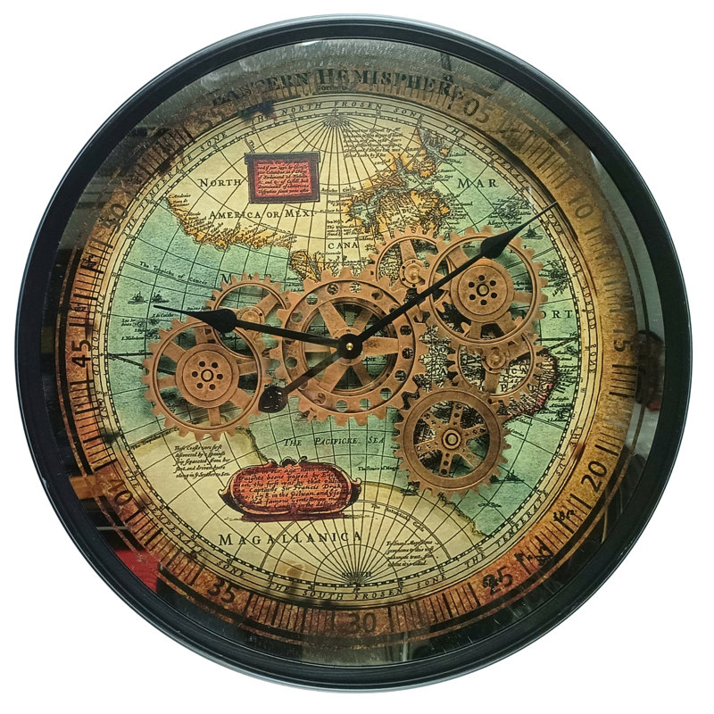 Solid Wood Wall Clock