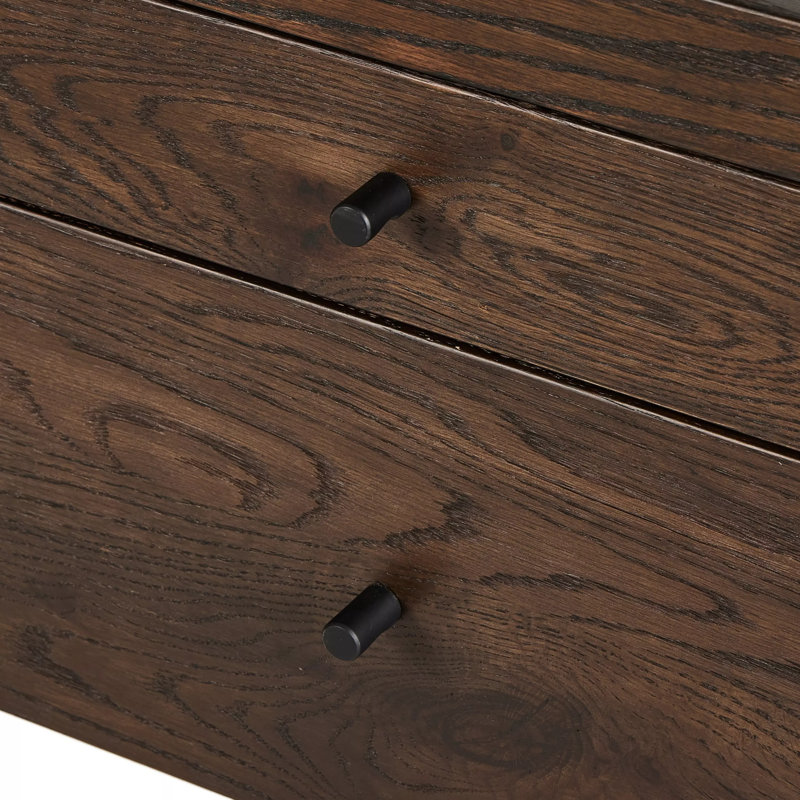 Torrington Executive Desk, Umber Oak