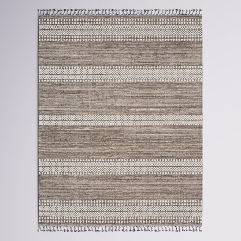 Drees Striped Indoor Rug, Rectangle 9' x 12'2"
