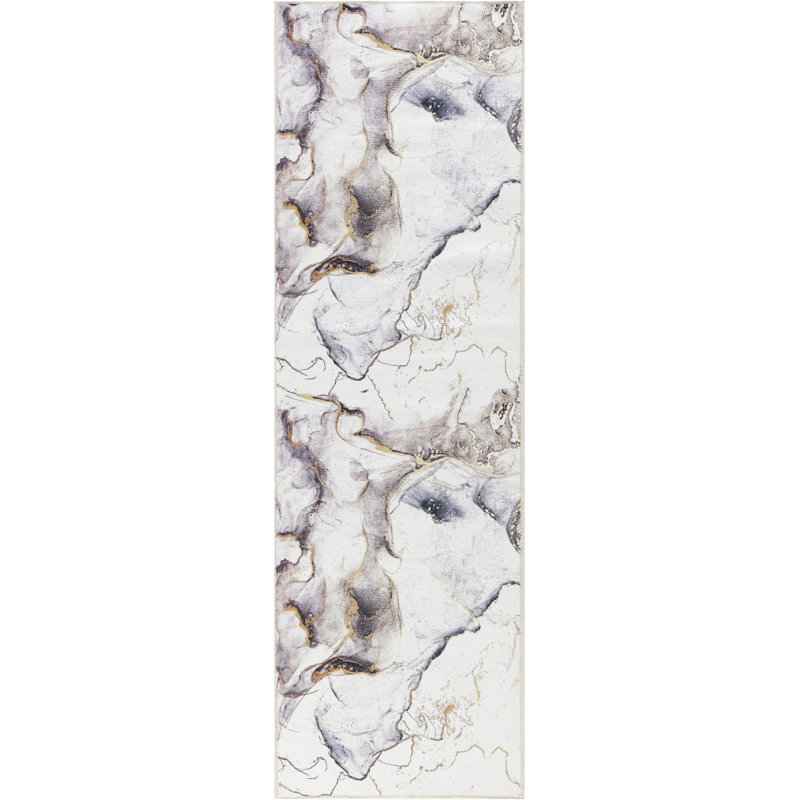 Stacie Daydream Machine Washable Area Rug, Runner 2'2" x 7'6"