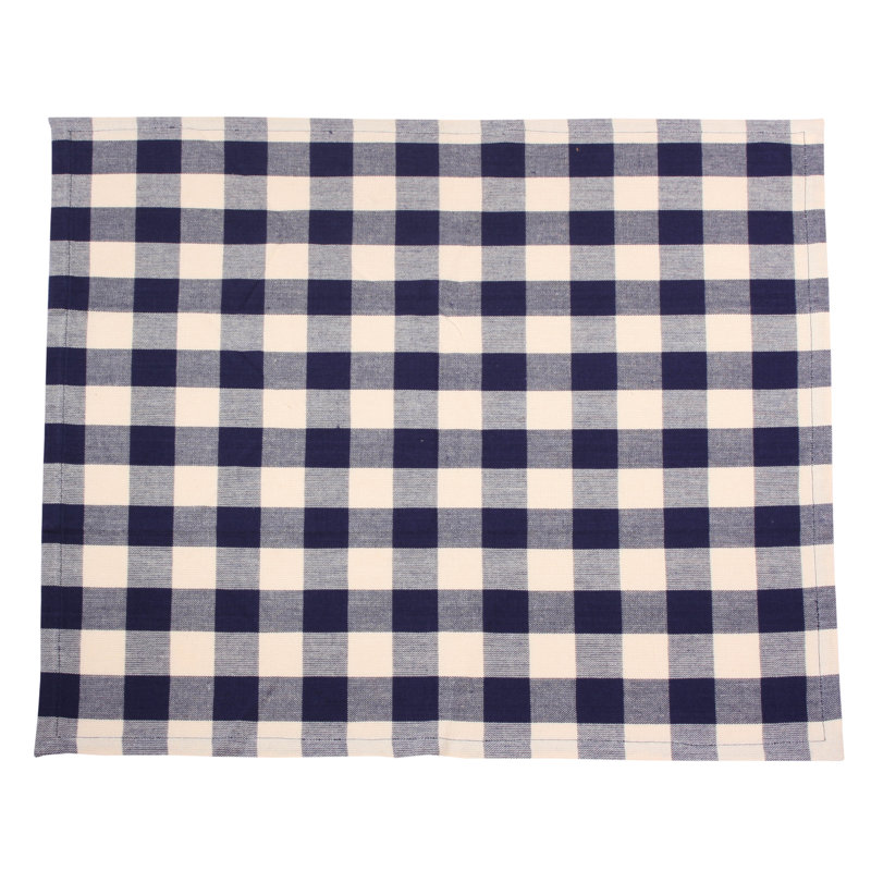 Landreth Cotton Plaid Square Napkin