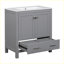 Meuble-lavabo moderne avec lavabo simple et un tiroir-105321090