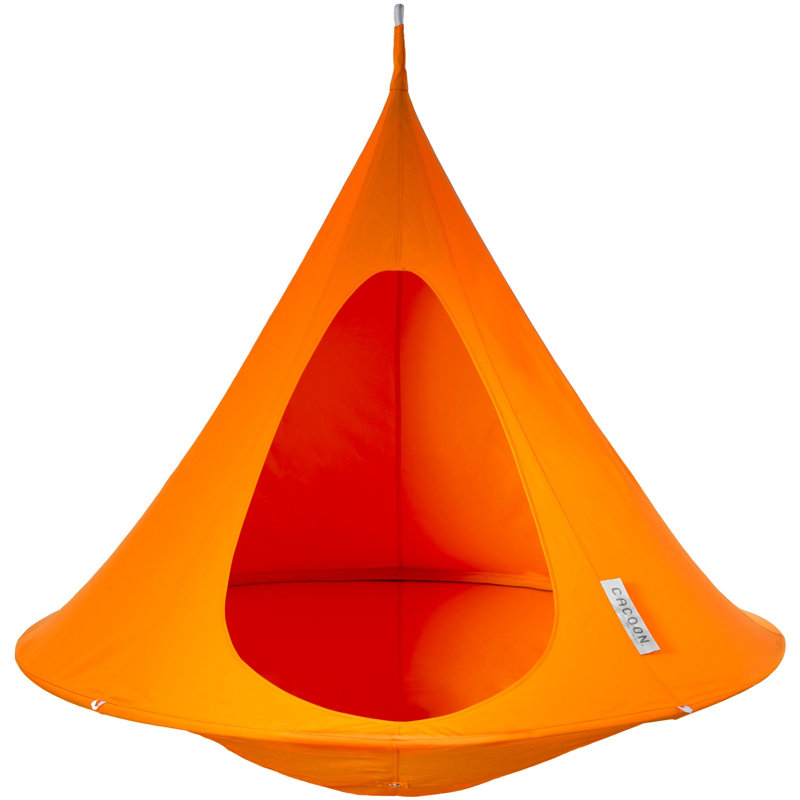 Cacoon - Island Vibe Hanging Chair, 183cm H x 183cm W x 183cm D, Orange