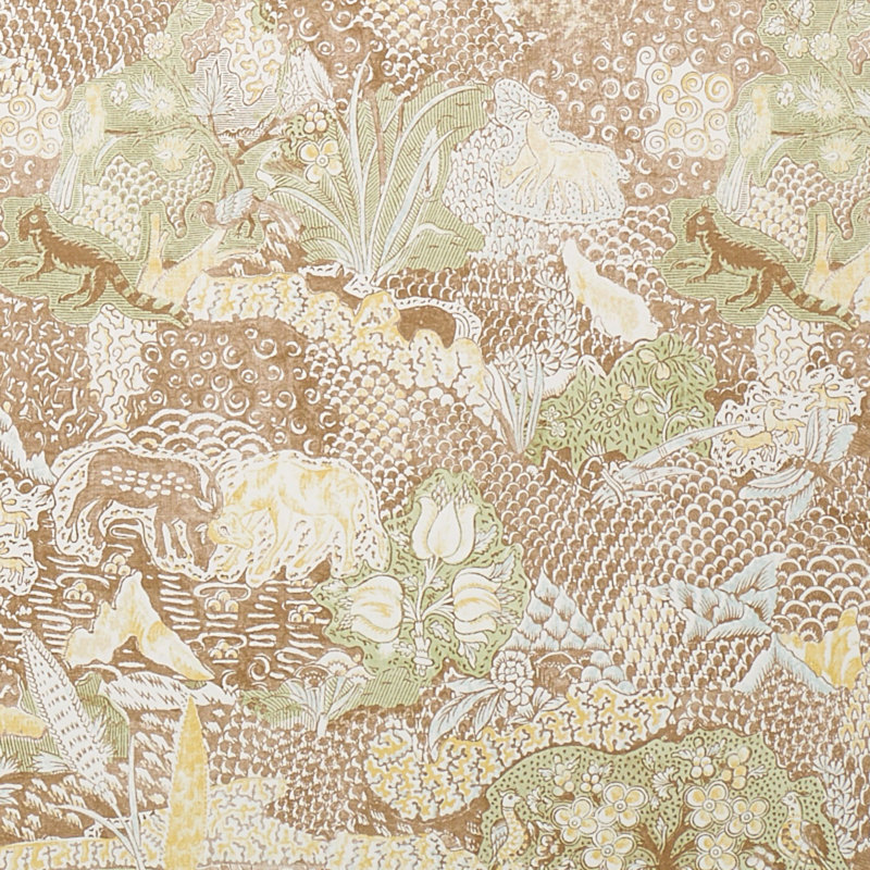 Amaltas Panel Set, Green/Yellow
