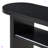 Console Table with Rounded Edges and Sturdy Shelf-1083590697