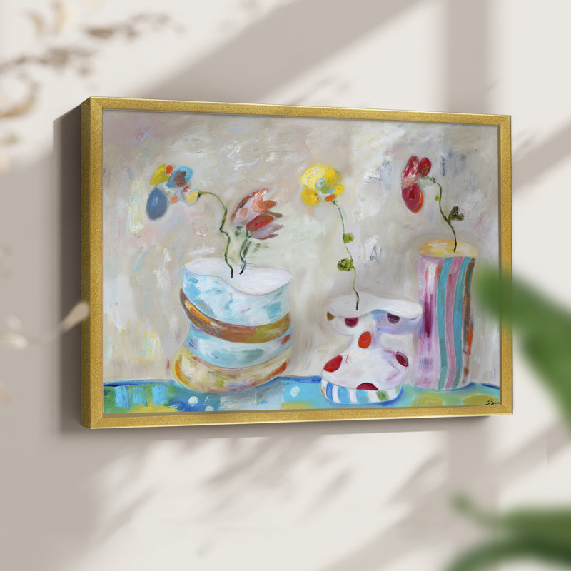 Play Time -Framed Print - Restickable, 8" H x 10" W
