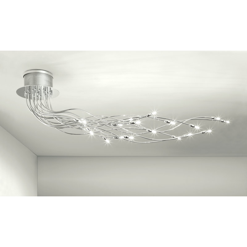 Wilkinson 18 Light 110cm Semi Flush Mount