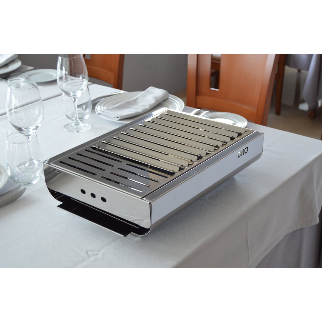 Don Hierro Tragbarer Holzkohlegrill 44 cm