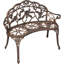  Shatley Metal Rose Garden Bench-518796821