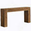 Console rustique en bois avec plateau spacieux, parfaite pour un décor campagnard ou moderne et un emplacement polyvalent-637921534