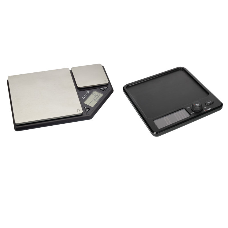 Taylor Set of Pro Dual USB Rechargeable Digital Scale, Pro USB Rechargeable Digital Thermometer