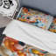«Colorful Tidal Swirls Art I», ensemble de housse de couette abstraite-101240997