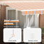 Brayden Studio 200cm D Retractable Door / Window Awning-1811354542-1811354537