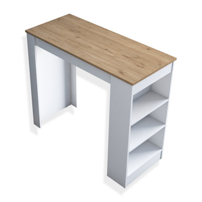 Kitchen Table With 3 Shelves