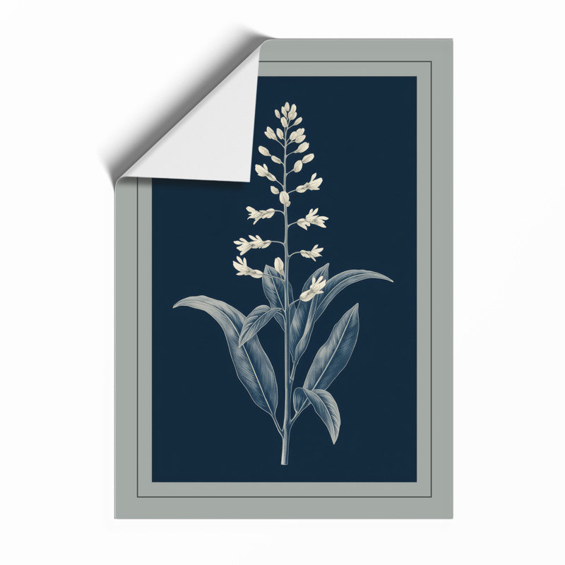 Upright Study Botanical - Print, Unframed, A4 - 29.7 x 21.0 cm