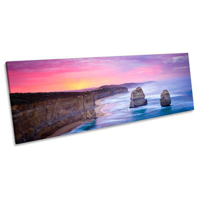 The Twelve Apostles Australia - Wrapped Canvas Panoramic Art Prints