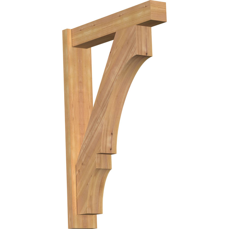 Bloc balboa rustique en bois rustique, P 26 po x H 38 po, Sapin Douglas de 6 po (sciage brut)