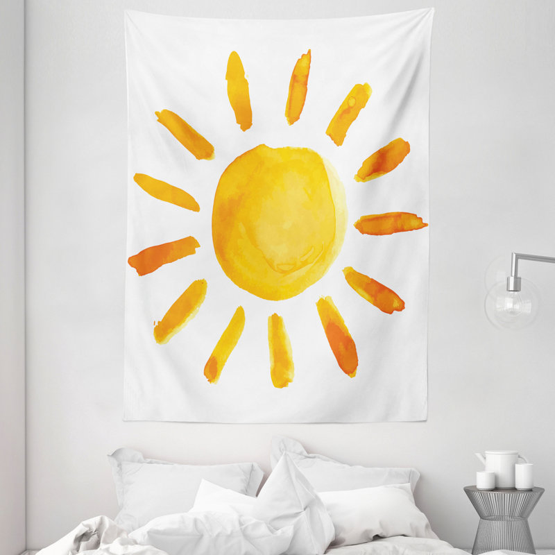 Tapisserie grunge en polyester, H 80 po x l 60 po