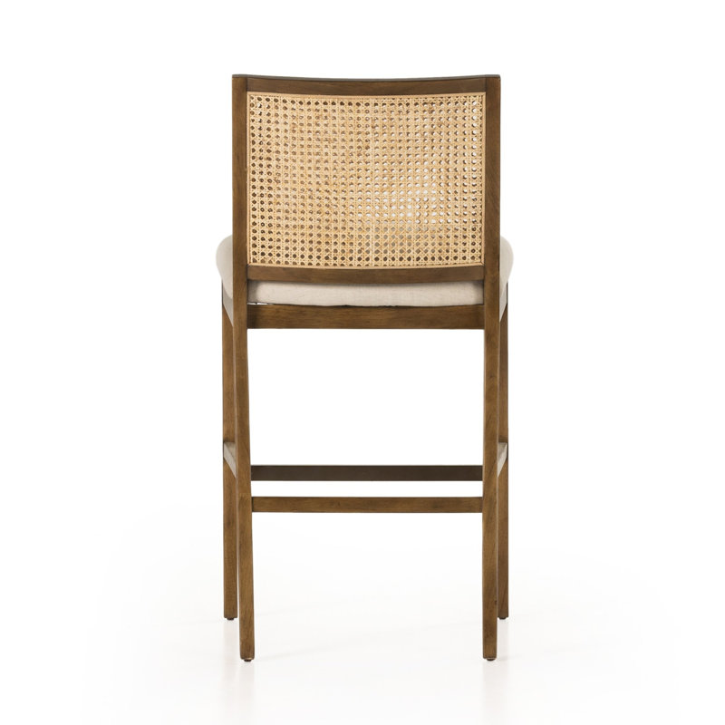 Antonia Cane Armless Counter & Bar Stool, Savile Flax, Bar Stool (31" Seat Height)
