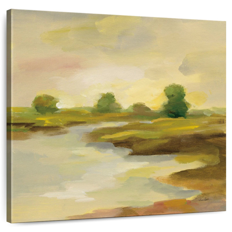 Avery Chartreuse Fields I, H 10 po x l 10 po
