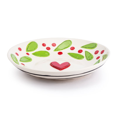 Holly Berry Serving Bowl - 64Oz