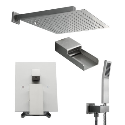 Complete Shower System with Rough in-Valve