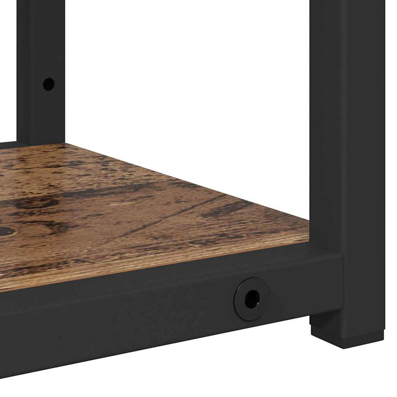 Floating Shelf, 78.5cm H x 60cm W x 21cm D, Old Wood