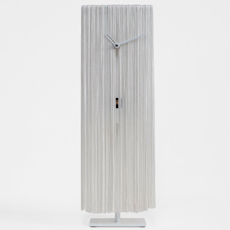 Eversole 48cm Wood Table Clock, White