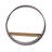 Round Metal Wall Planter, 5 Piece