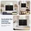 Paquet de 2 rideaux de cuisine Ruffle-402379156-402379157