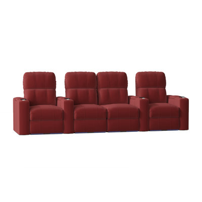 Rangée de sièges de cinéma maison (rangée de 4)