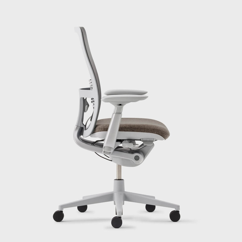 Haworth Zody Mesh Office Chair - Standard Posture With Lumbar Support, Stone