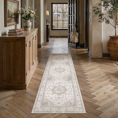 Stella Machine Washable Oriental Area Rug