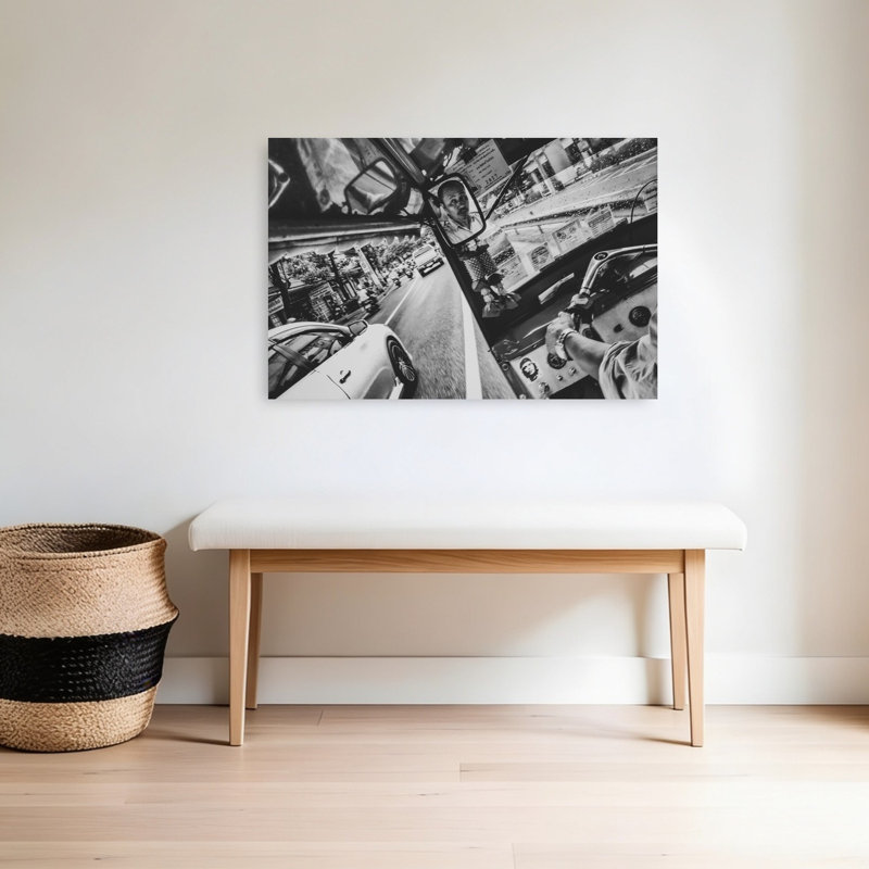 Impression d'art urbain abstrait urbain contemporain, H 24 po x l 36 po