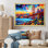 Pop Art San Francisco I - impressions d'art mural de paysages urbains