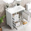 Meuble-lavabo moderne 30 po avec lavabo en céramique-146727886-146727885