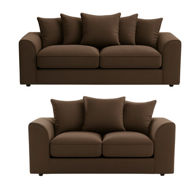 5 Seater Velvet Sofa