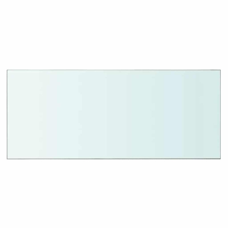 Tablette murale Tablette flottante présentoir mural en verre trempé, H 0,31 po x l 27,6 po x P 11,8 po