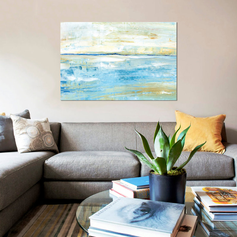 « trouble day », reproduction sur toile, H 8 po x l 12 po x P 0,75 po, Toile tendue, Pas de tapis
