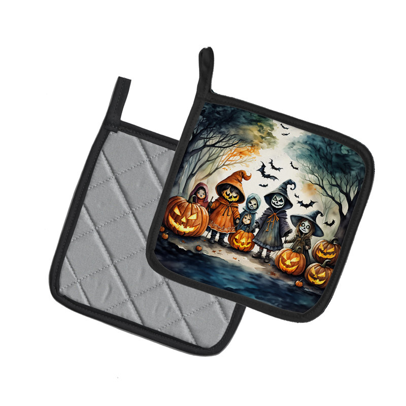 Paire de poignées Spooky Halloween