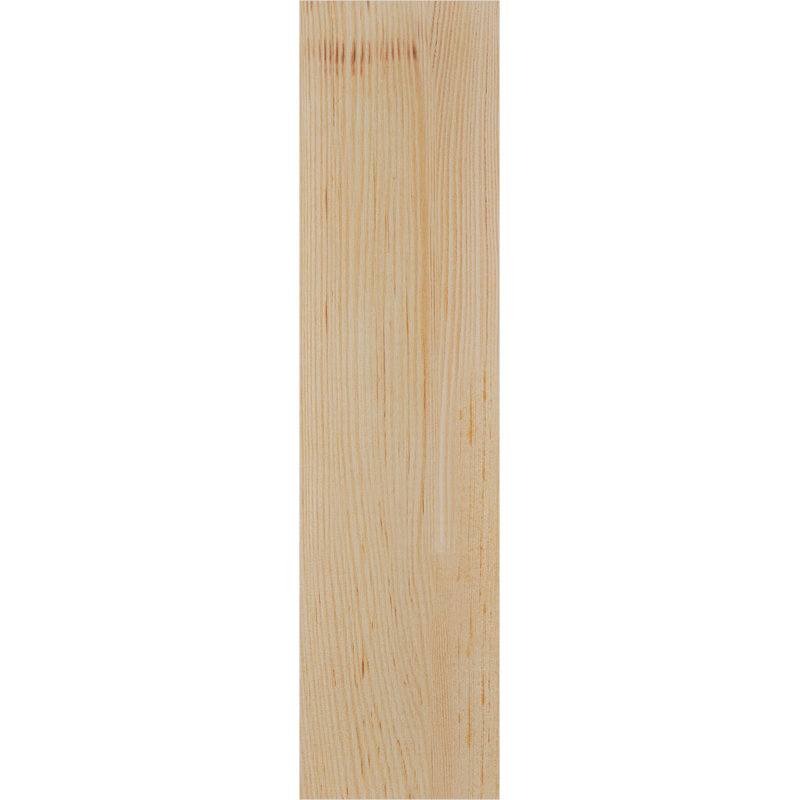 Corbeau méditerranéen avec contre-plaque, H 22 po x l 5,5 po x P 10 po, Sapin de Douglas, Lisse